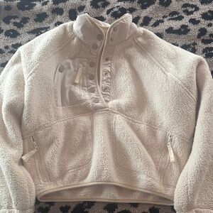 Amazon Cream Fleece Pullover